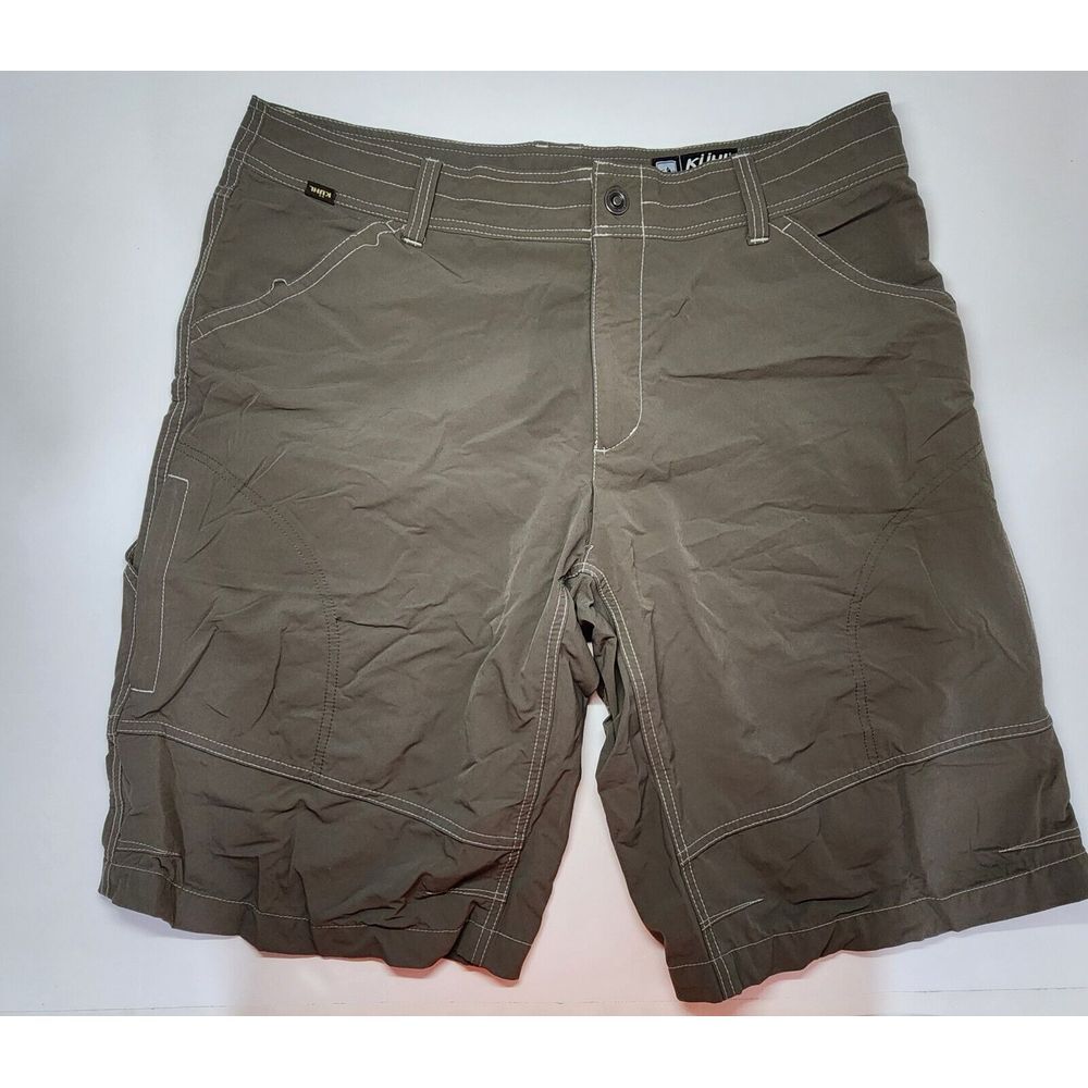 KUHL Mens Size 38 Gray Cargo‎ Shorts